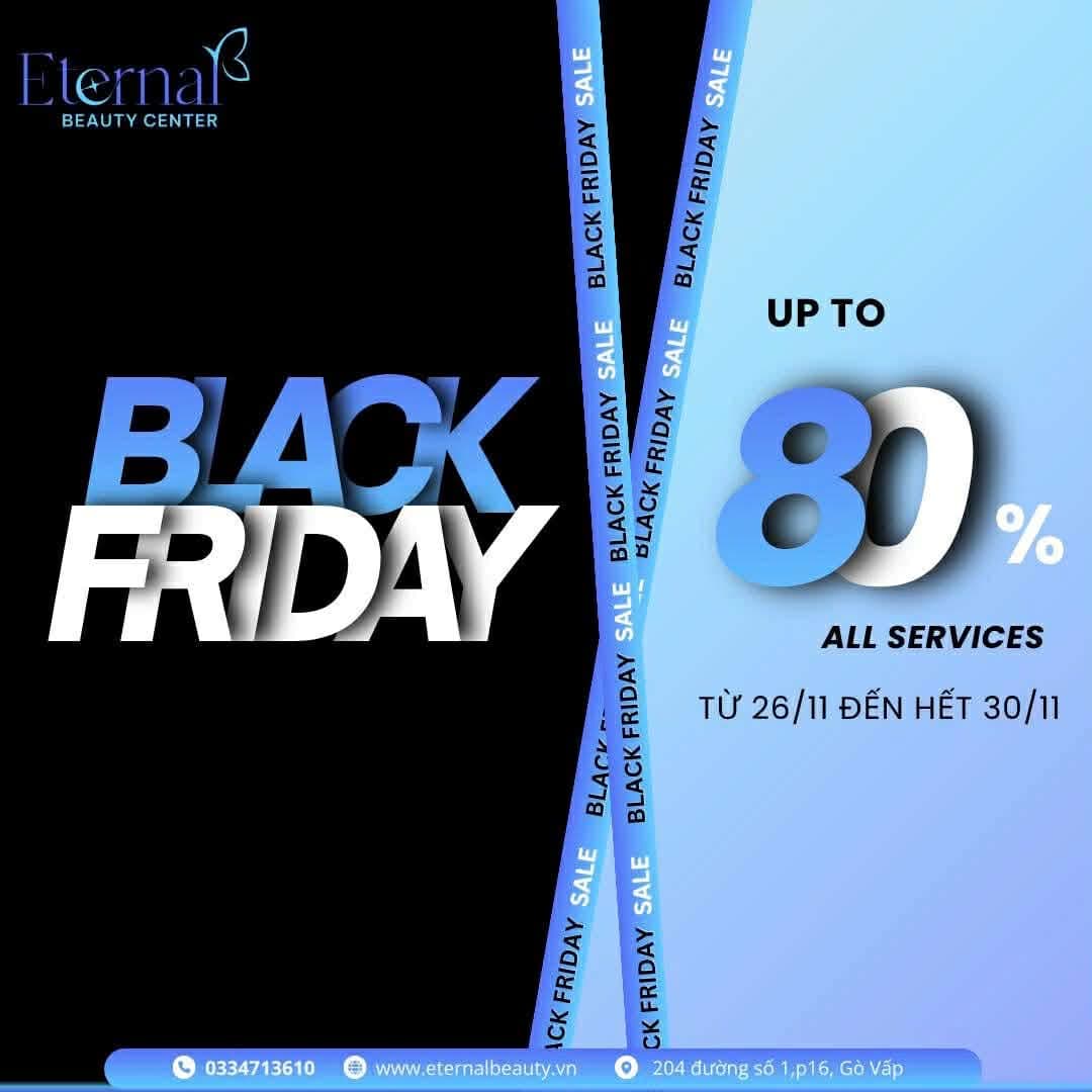 Black Friday — Up to 80% Off at Eternal Beauty Center