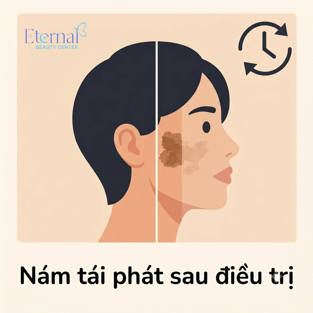 Nám tái phát sau điều trị: 7 tác nhân kích hoạt và phác đồ duy trì 12 tháng