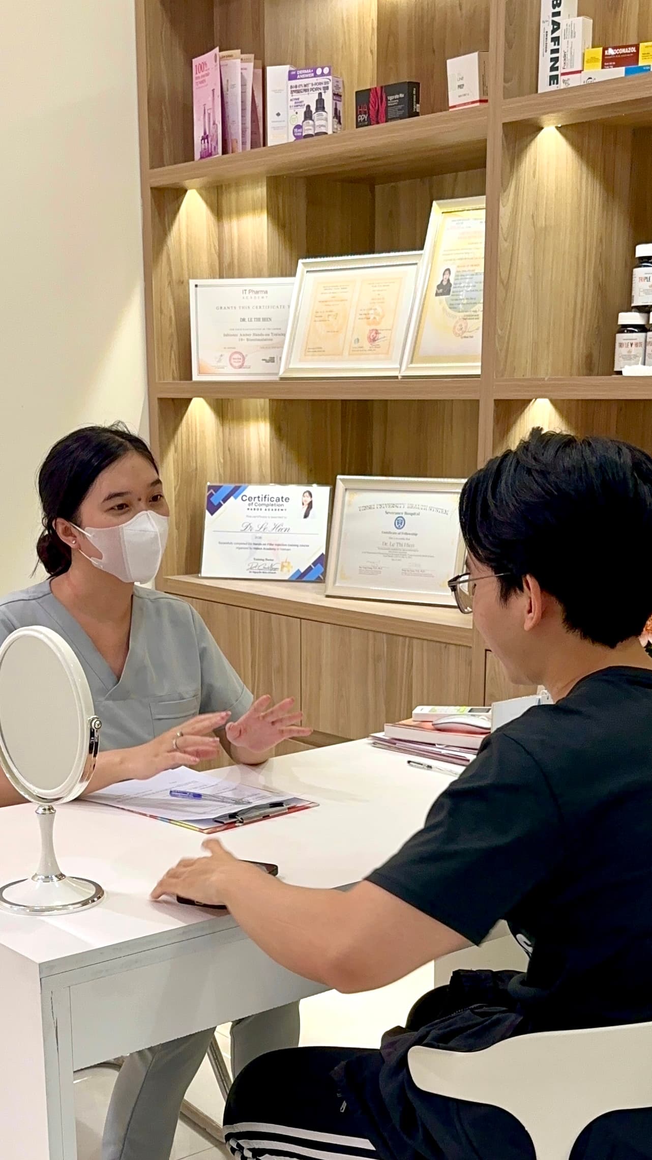 Customer-care experience at Eternal Beauty Center