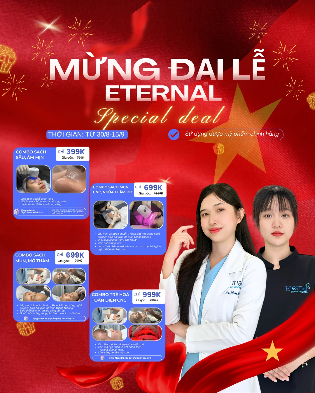 Khuyến mãi Eternal Beauty Center