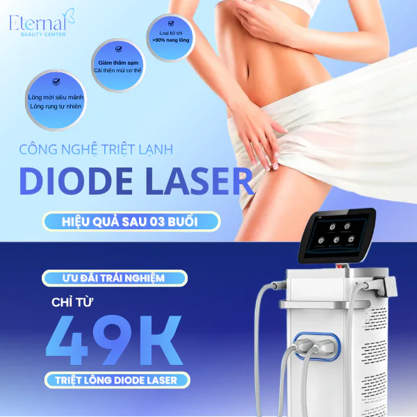Full Hair Removal – Triple-Wavelength Diode Laser